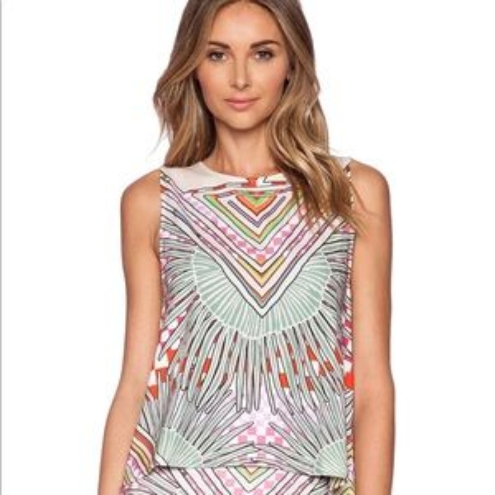 Mara Hoffman Rainbow Palm Top XS